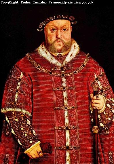 Hans Holbein Portrat des Heinrich VIII